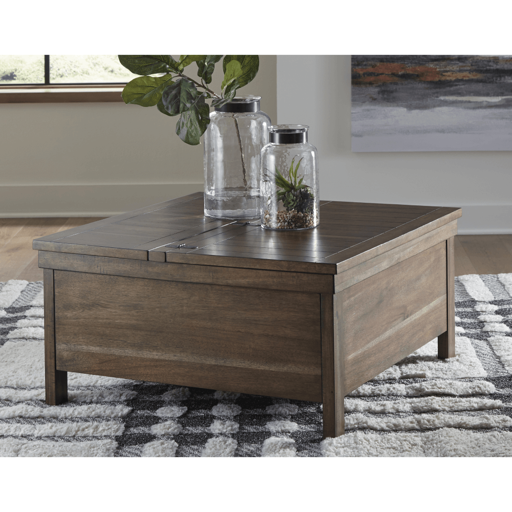 Moriville Square Lift Top Coffee Table By Ashley Furniture