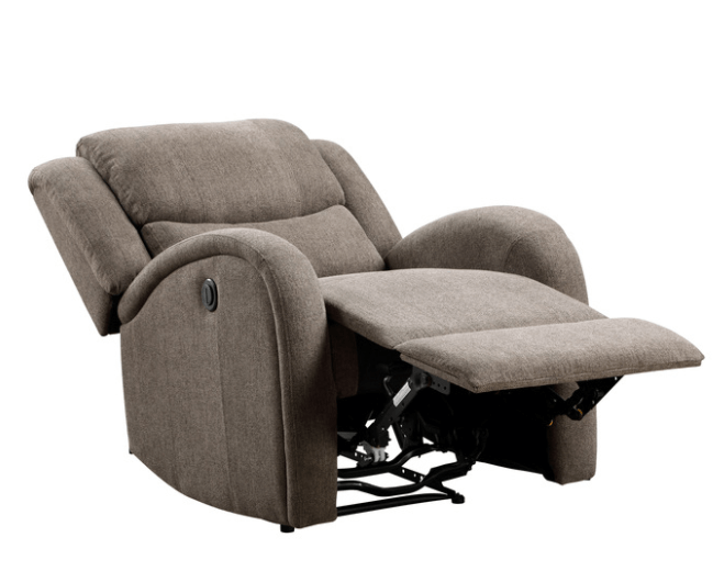 Homelegance 9316BR-1PW Power Recliner reclined product image