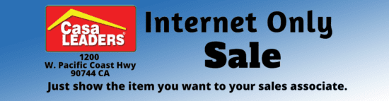 Internet Only Sales