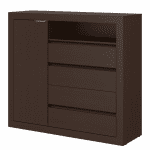 Casa Blanca 4 drawer chest with closet product image