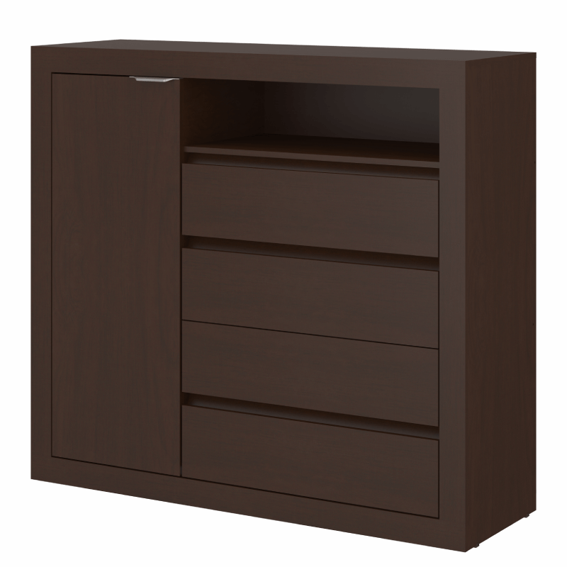 Casa Blanca 4 drawer chest with closet product image