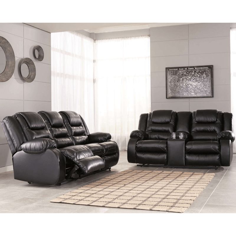 79308-88-94-OPEN Vacherie Black Sofa and Loveseat product image