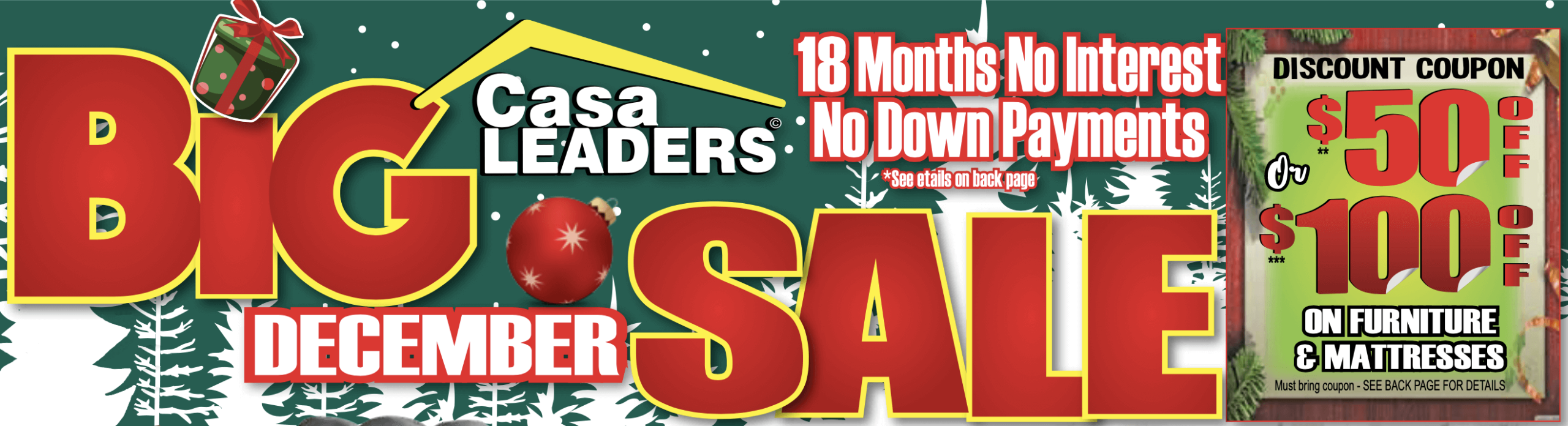 December Big Sale Banner image