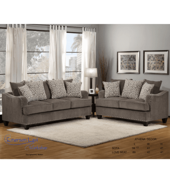 Athena_Decor Sofa and Loveseat by Emerson Lavi Workshop product image