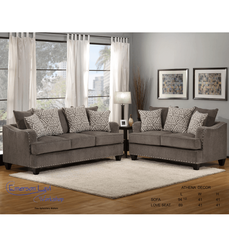 Athena_Decor Sofa and Loveseat by Emerson Lavi Workshop product image