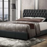 Queen Leatherette Bed by Casa Blanca Furnishings product image