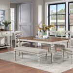 Jennifer 6 pc dining set by new classic furniture product image