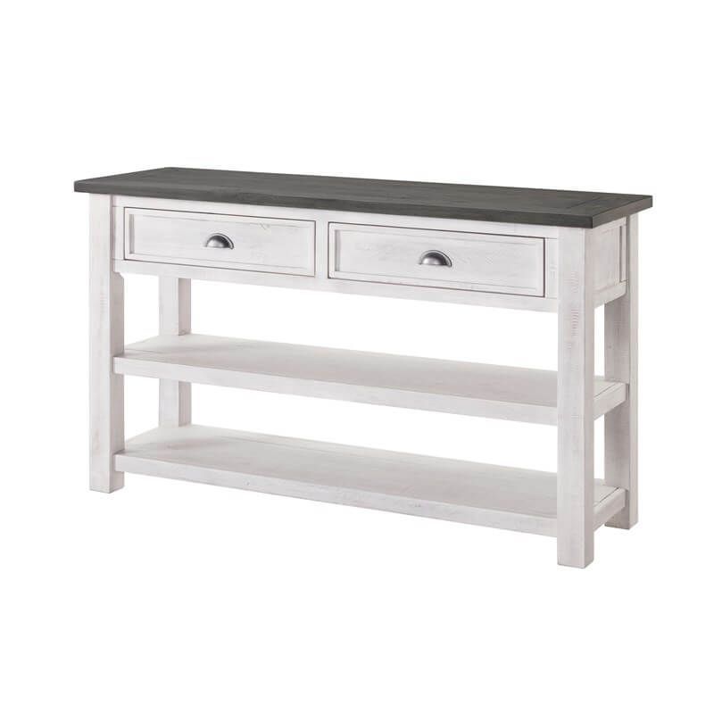 1991197-L Sofa Table in White and Grey Monterey by Martin Svensson Home product image