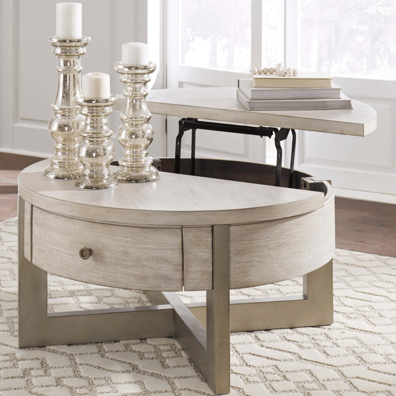 Urlander Coffee Table with Lift Top by Ashley product image open