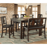 2300 6 Piece Tuscan Hills pub dining set by Vilo Home product image