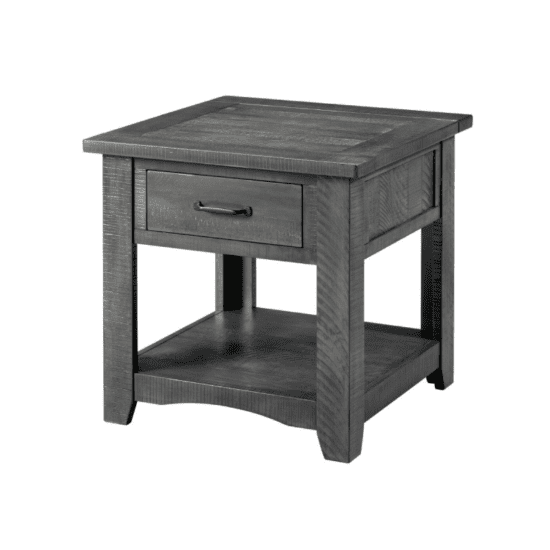 Rustic Collection End Table in Grey by Martin Svensson Home product image