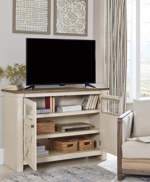 Bolanburg 50" TV Stand open doors by Ashley product image