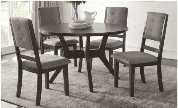hom5165 Nisky 5 Piece Round Dining Set by home elegance product image