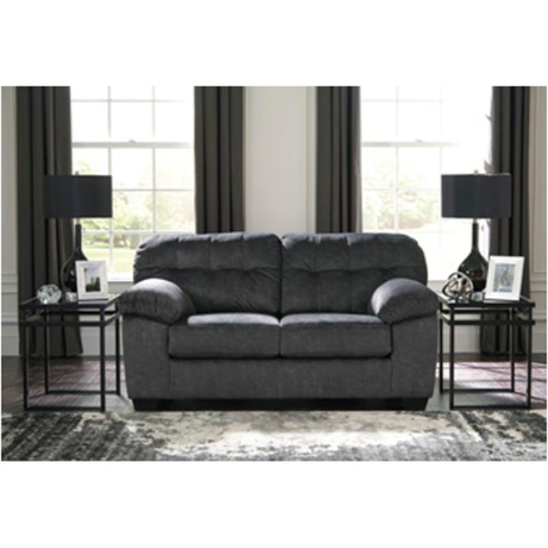 7050935 Accrington Loveseat in Granite by Ashley product image