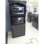 Tall Microwave stand with drawer and cupboard product image
