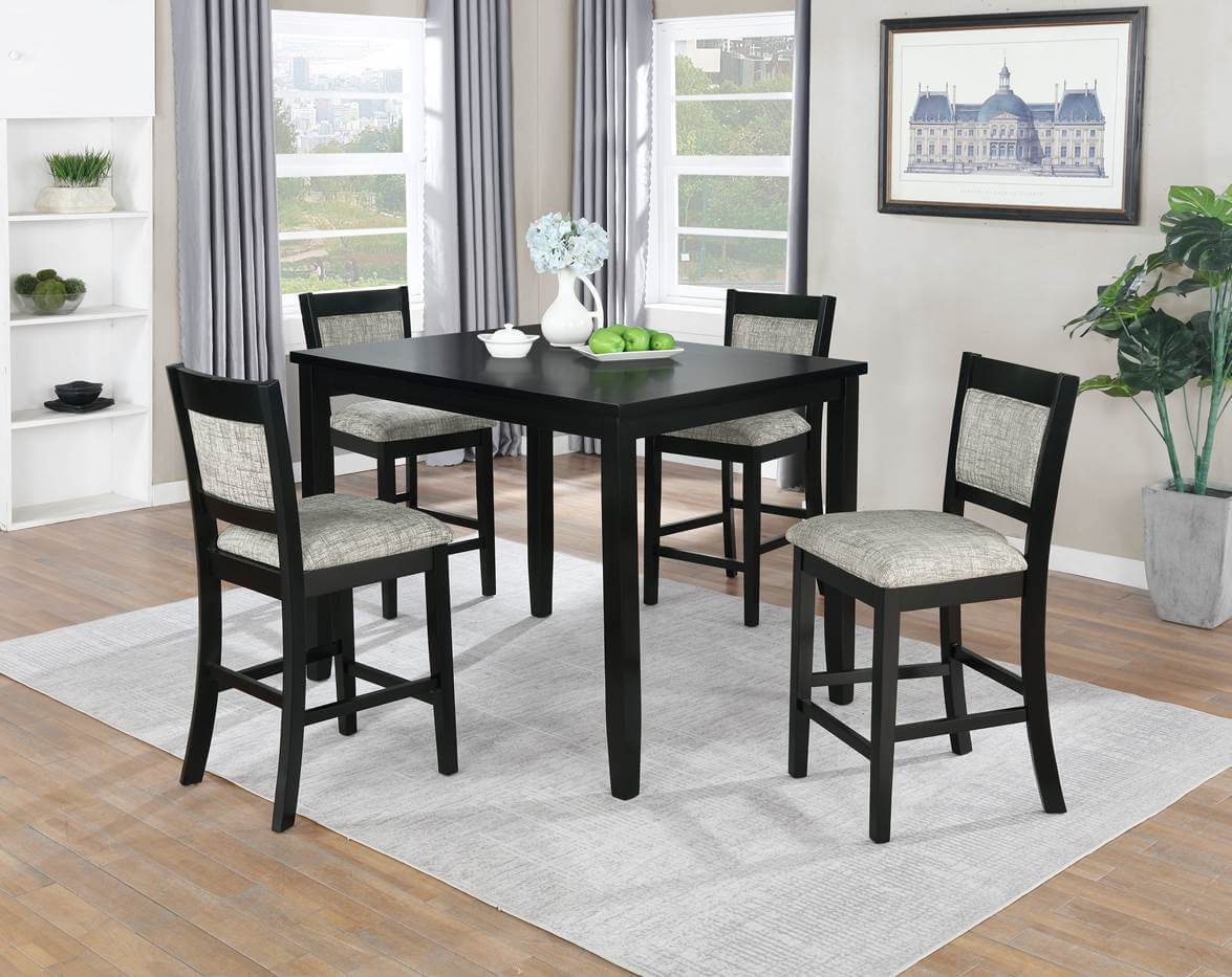 Jazzy Belle 5 Piece Dining Set By Vilo Home product image