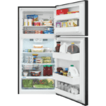FFHT1425VB Frigidaire 13.9 Cu. Ft. Top Freezer Refrigerator Open product image