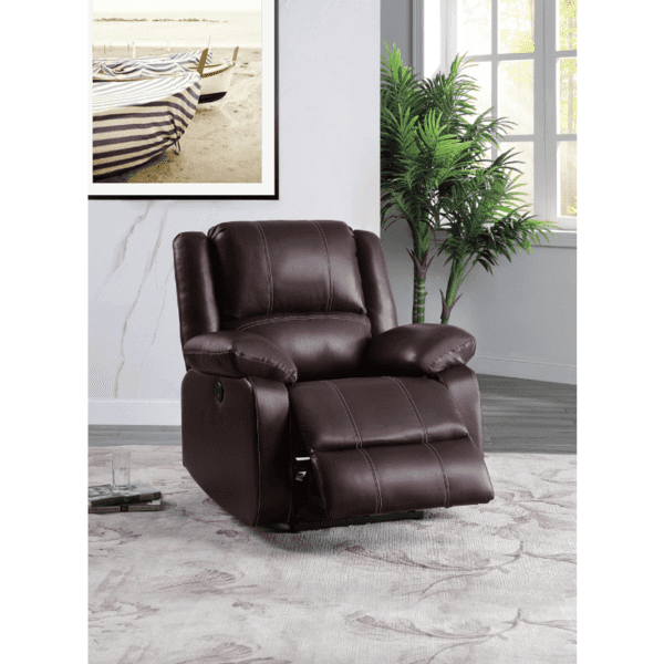 Zuriel Power Recliner in Brown By Acme Furniture product image