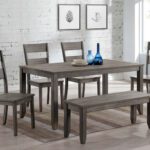 cro1131 Sean Melamine 6 Piece Dining Set By Crown Mark product image