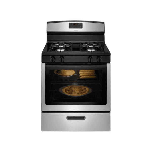 Amana AGR5330BAS 5.1 Cu. Ft. Freestanding Gas Range in Stainless Steel product image
