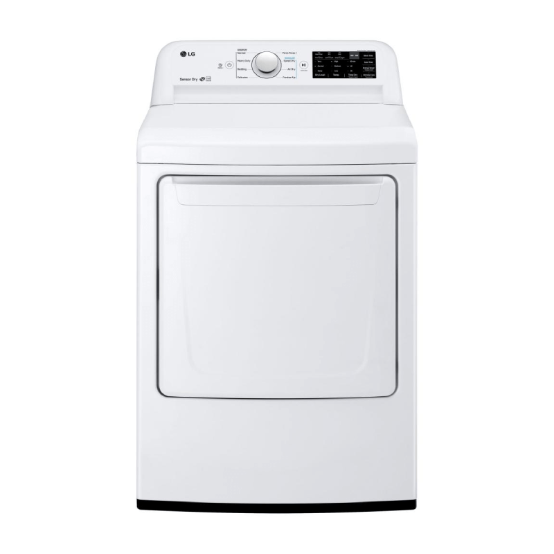 LG 7.3 cu. ft. Gas Dryer DLG7101W with Sensor Dry Technology product image