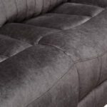 8176-11 (1)8176 Power Brown Sectional Milton Green Stars in grey seats close up image