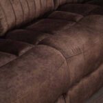 8176-11 (1)8176 Power grey Sectional Milton Green Stars in brown seats close up image