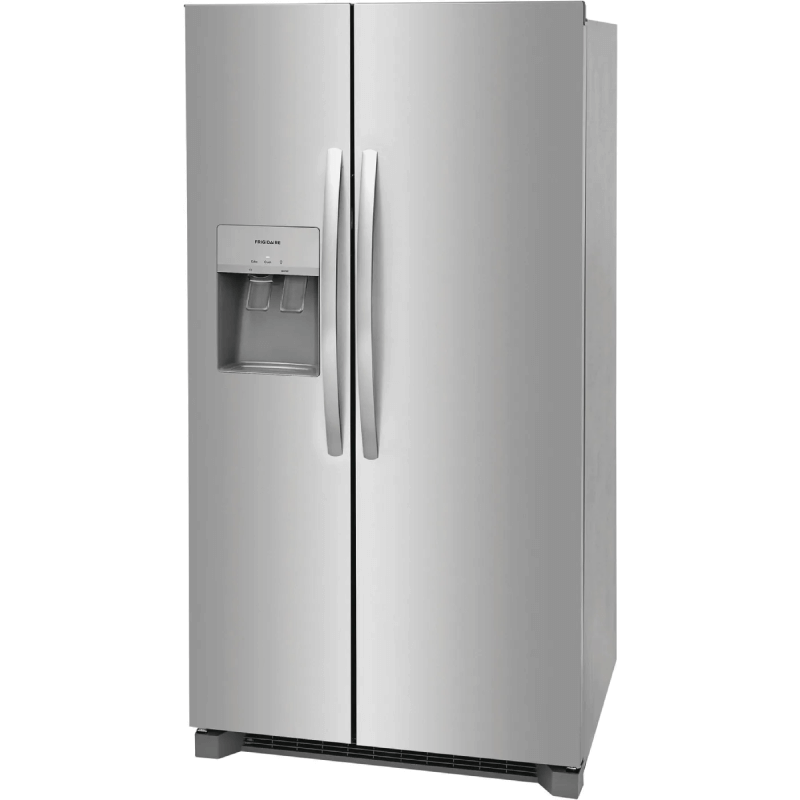 FRSS2623AS lg 25.6 cu.ft refrigerator product image in stainless steel side by side