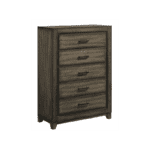 Ashland Chest By New Classic Furniture product image with 5 drawers and brown handles product image