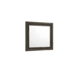 Ashland mirror By New Classic Furniture with dark wood frame product image