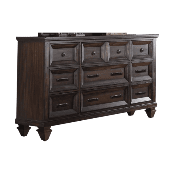 Sevilla New Classic Dresser in dark walnut finish