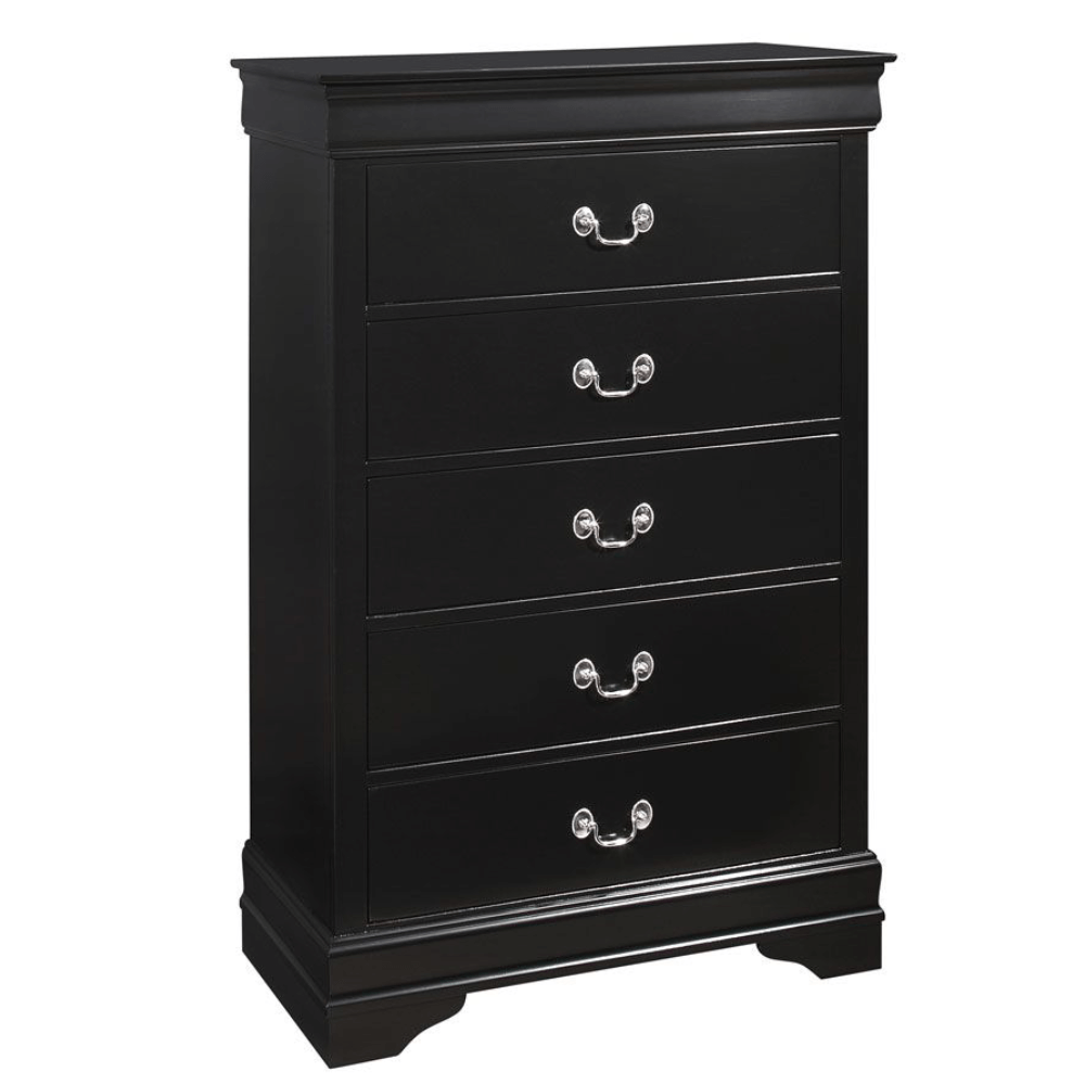 Louis Philip Chest in Black By Crown Mark