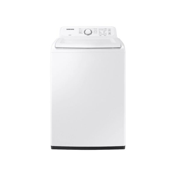 samsung-wa40a3005aw4.0 cu. ft. Top Load Washer with ActiveWave™ Agitator and Soft-Close Lid in White product image