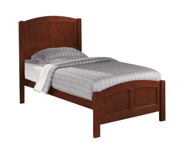 coa400291T Twin bed in Chestnut Finish wood paneling product image