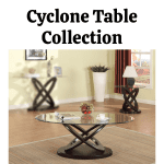 Cyclone table collection by crown mark logo product image
