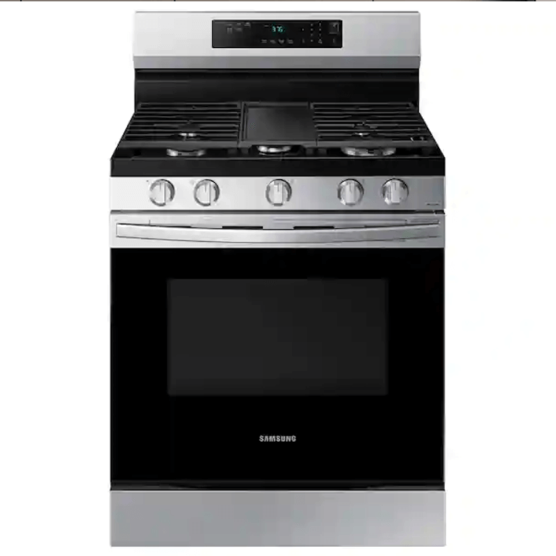 NX60A6311SS Samsung 6.0 cu.ft. Smart freestanding Gas Stove Stainless Steel product image