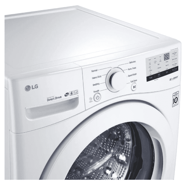 WM3400CW 4.5 cu. ft. Ultra Large Front Load Washer view of controls product image