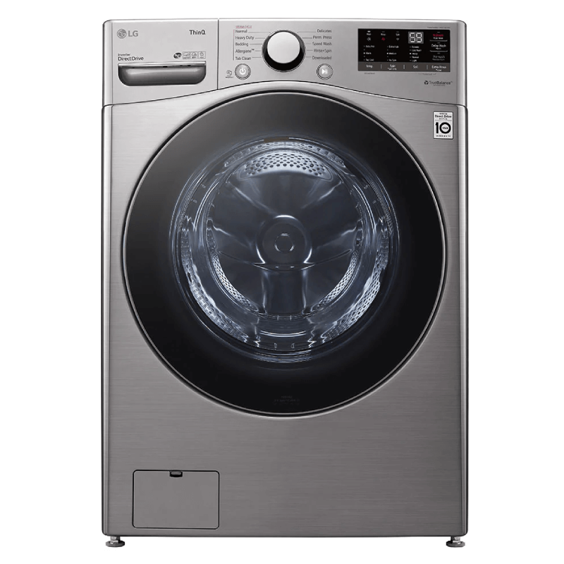 WM3600HVA 4.5 cu. ft. Ultra Large Capacity Smart wi-fi Enabled Front Load Washer with Built-In Intelligence & Steam Technology in graphite product image