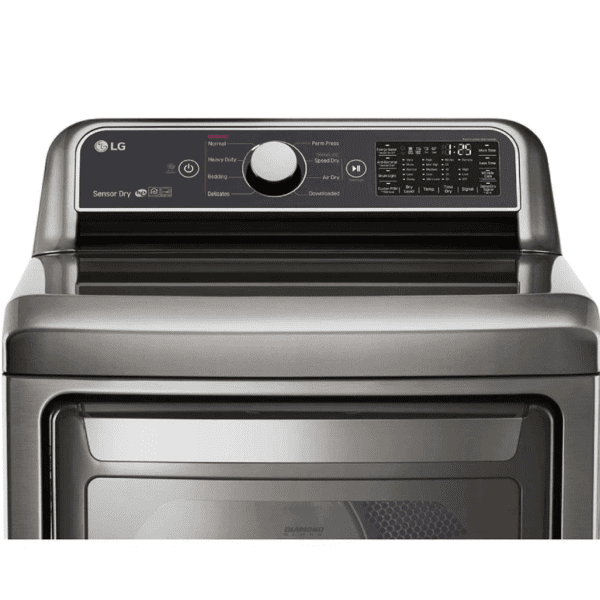 DLG7301VE 7.3 cu. ft. Ultra Large Capacity Smart wi-fi Enabled Gas Dryer with Sensor Dry Technology controls view product image