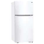 LTCS20020W 20 cu. ft. Top Freezer Refrigerator in white angled product image