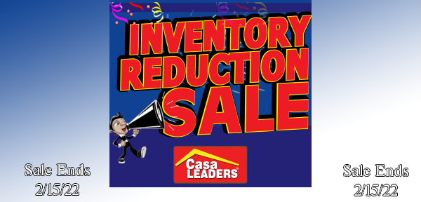 Inventory Reduction Sale Header image