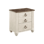 Willowton nightstand empty background by ashley product image