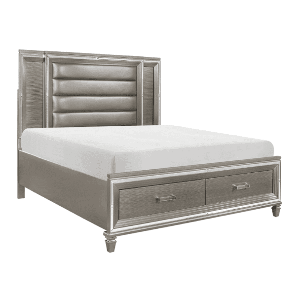 Homelegance Tamsin bed with drawers product imagev