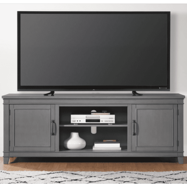 Del Mar TV Stand in grey finish product image