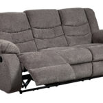 ash98606-88-86 Sofa in Gray reclining by Ashley product image no background
