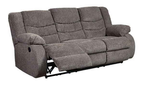 ash98606-88-86 Sofa in Gray reclining by Ashley product image no background