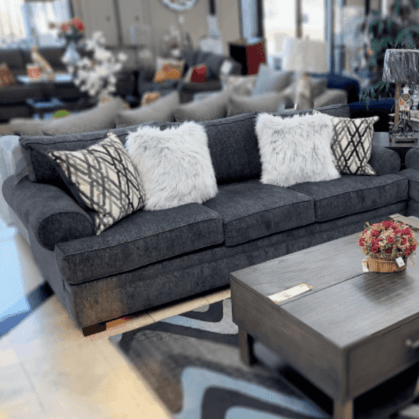Avenger Black Sofa by BDF Upholstery product image