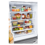 LRFCS25D3S 25 cu. ft. French Door Refrigerator open fridge product image