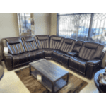 Corklan Power Reclining Sectional Sectional By Ashley Furniture product image