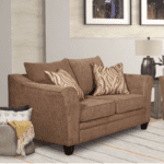 Pecan Loveseat By WFI Product Image